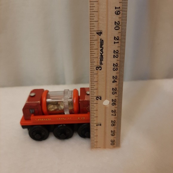 2003 Thomas The Train Wooden Railway Sodor Mining Company Gold Sifting Car READ - Picture 5 of 14
